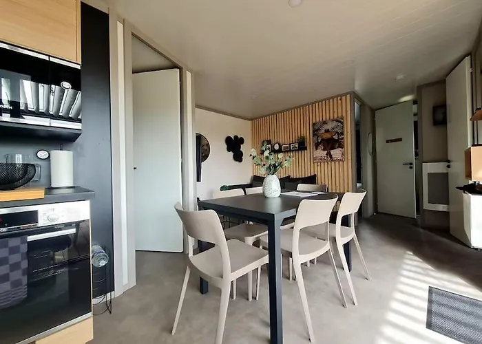 Pour 6 Personnes Avec Piscine Couverte Et Chauffee A 300 M De La Avec Wi-fi Et Climatise , 3 * Jullouville-les-Pins